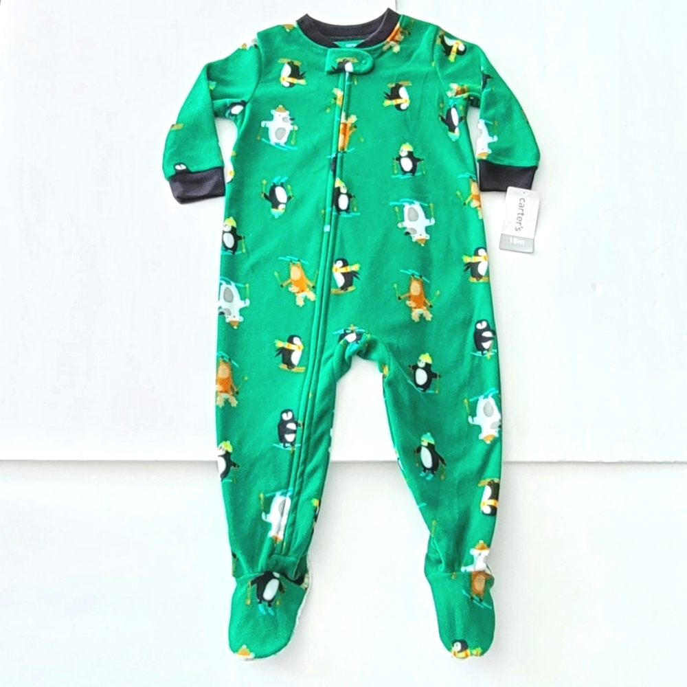 3/$12. Carter's One Piece. Polar Bear, Deer, Penguin